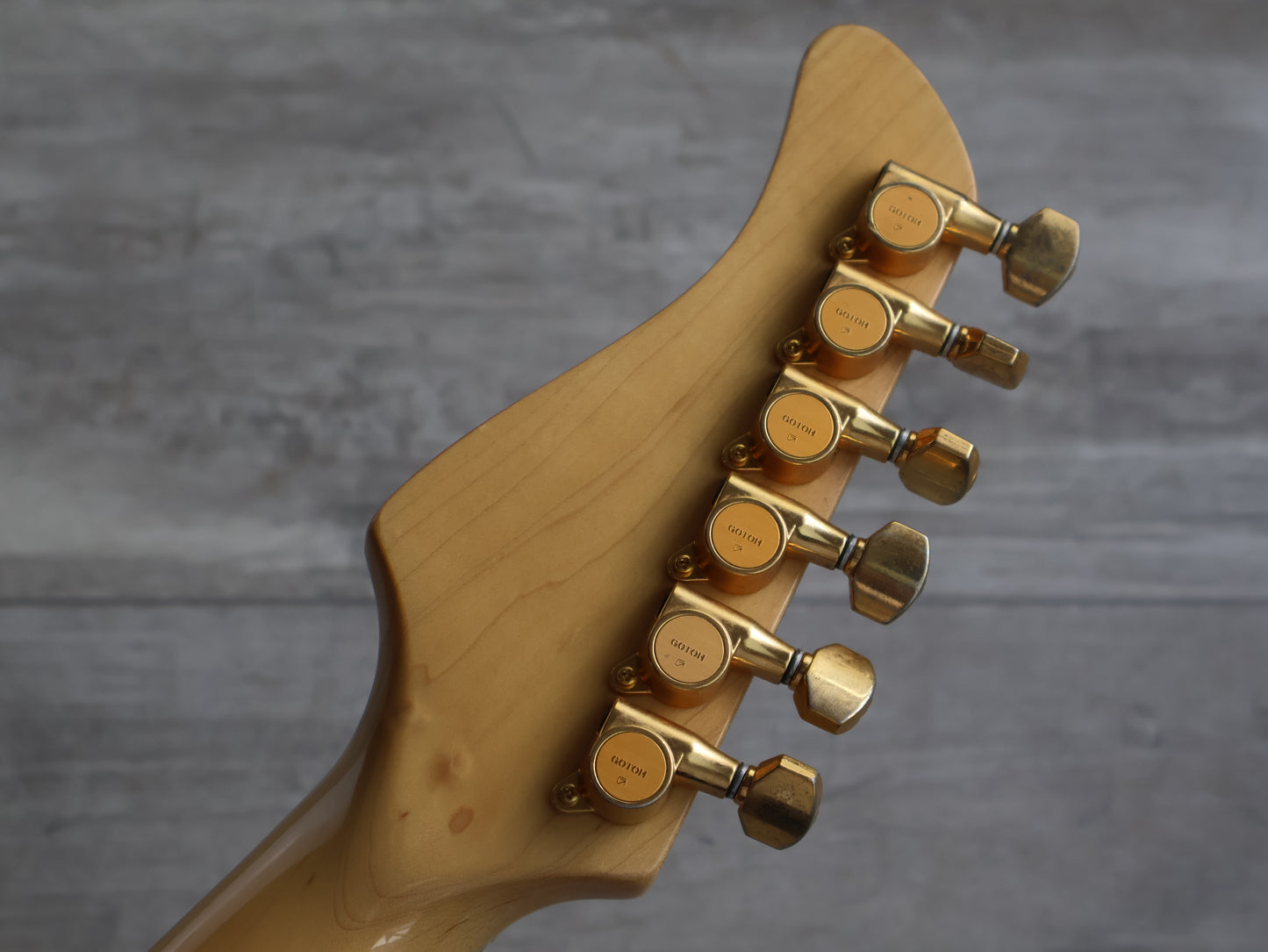 1995 Fernandes Japan FR-120S Revolver HSH Superstrat w/Sustainer (Natural)