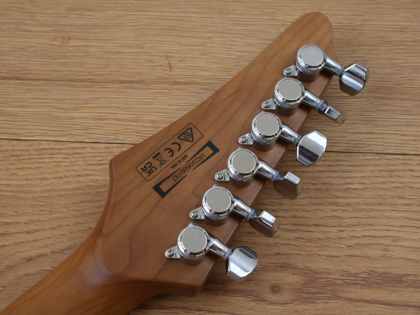 Ibanez AZ22S1F Standard Electric Guitar (Transparent Turquoise Burst)