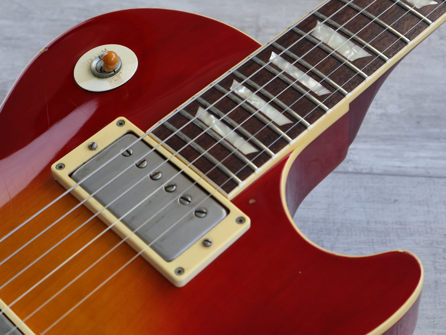 1989 Burny Japan RLG-60 '59 Reissue Les Paul Standard (Cherry Sunburst)
