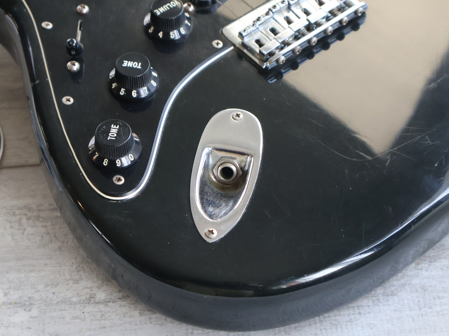 1978 Fender USA LH Left Handed Hardtail Stratocaster (Black)