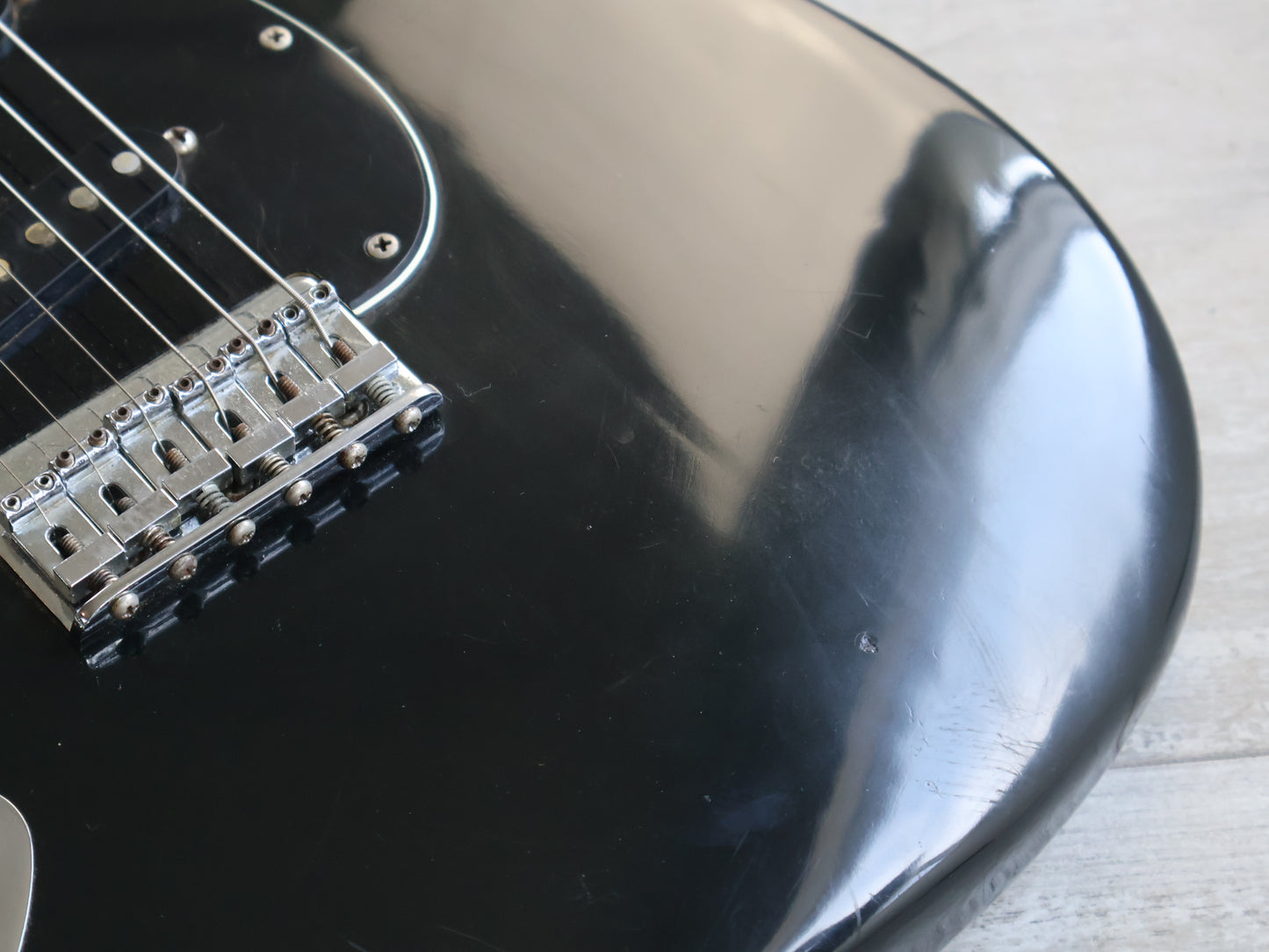 1978 Fender USA LH Left Handed Hardtail Stratocaster (Black)