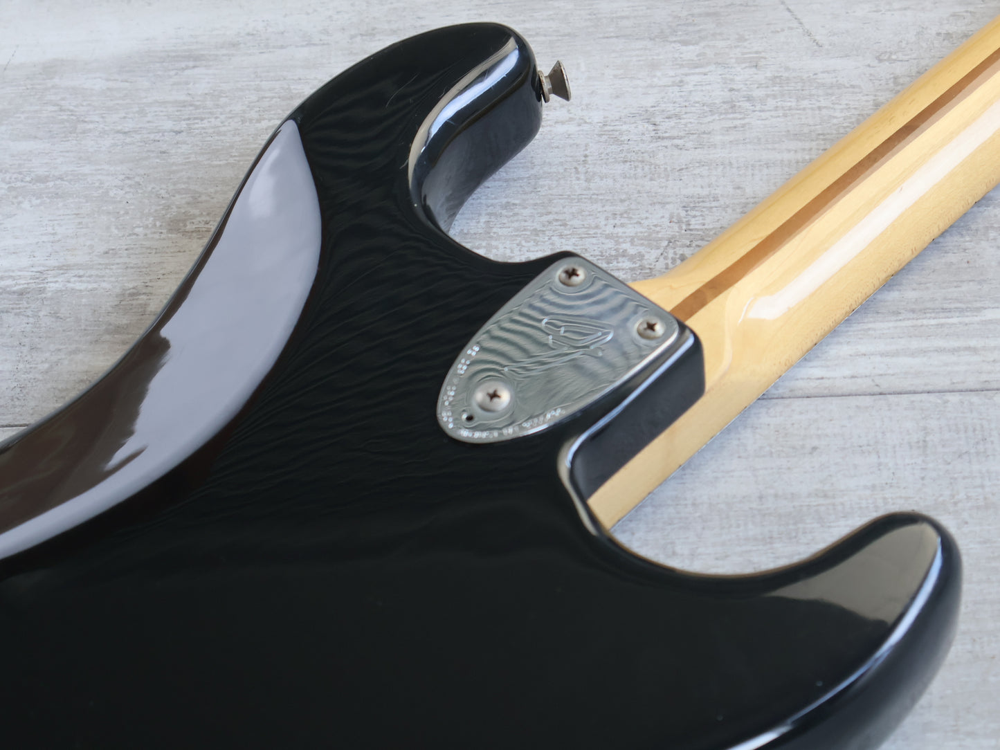 1978 Fender USA LH Left Handed Hardtail Stratocaster (Black)