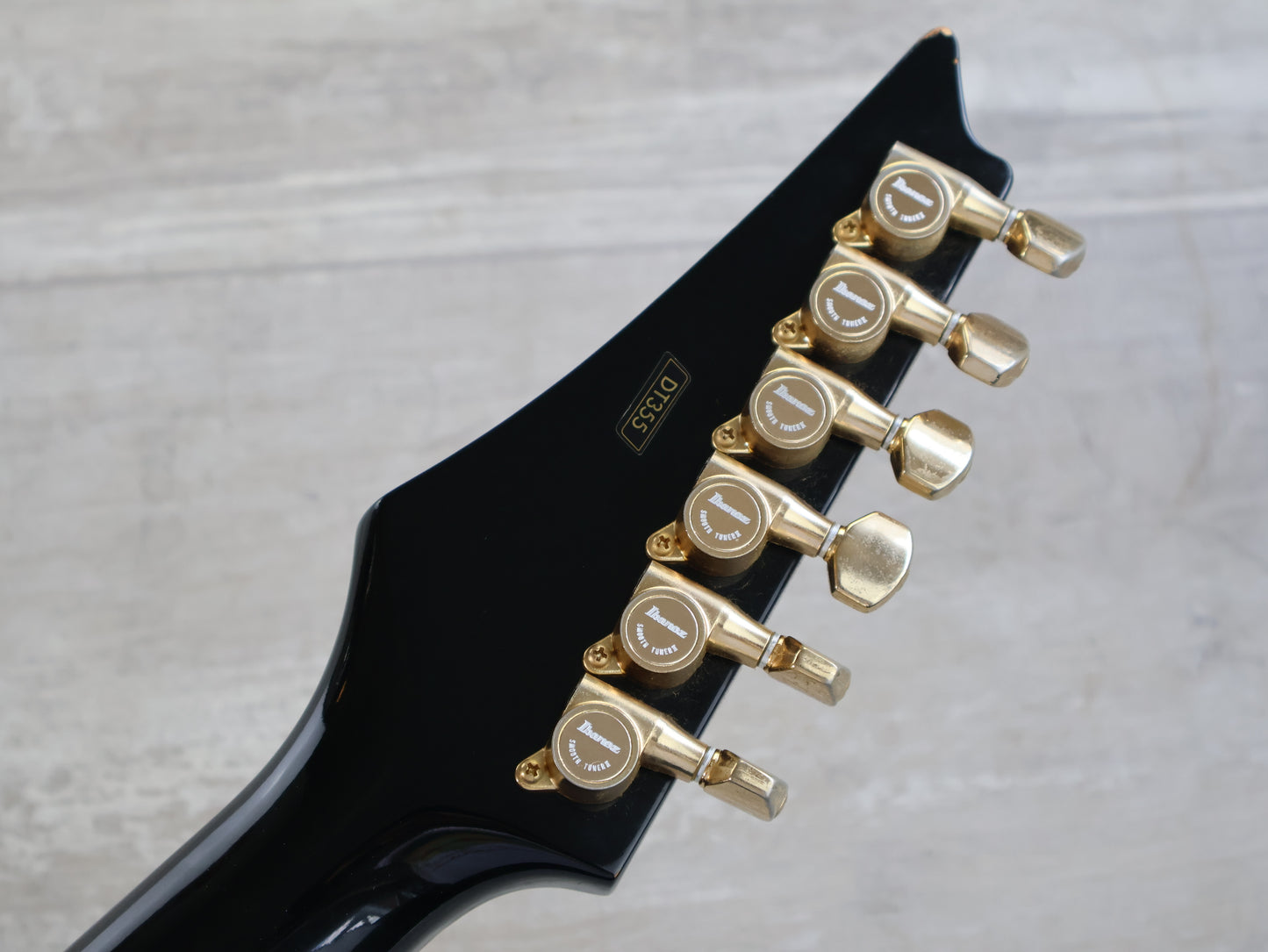 1985 Ibanez Japan DT355 Destroyer II Explorer/Star (Black)