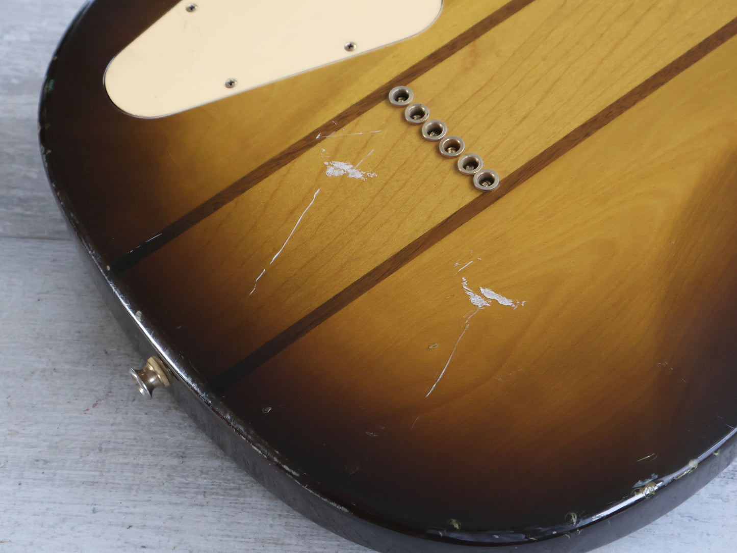 1979 Aria Pro II Japan (Matsumoku) TS-500 Double Cutaway (Oak Shade)