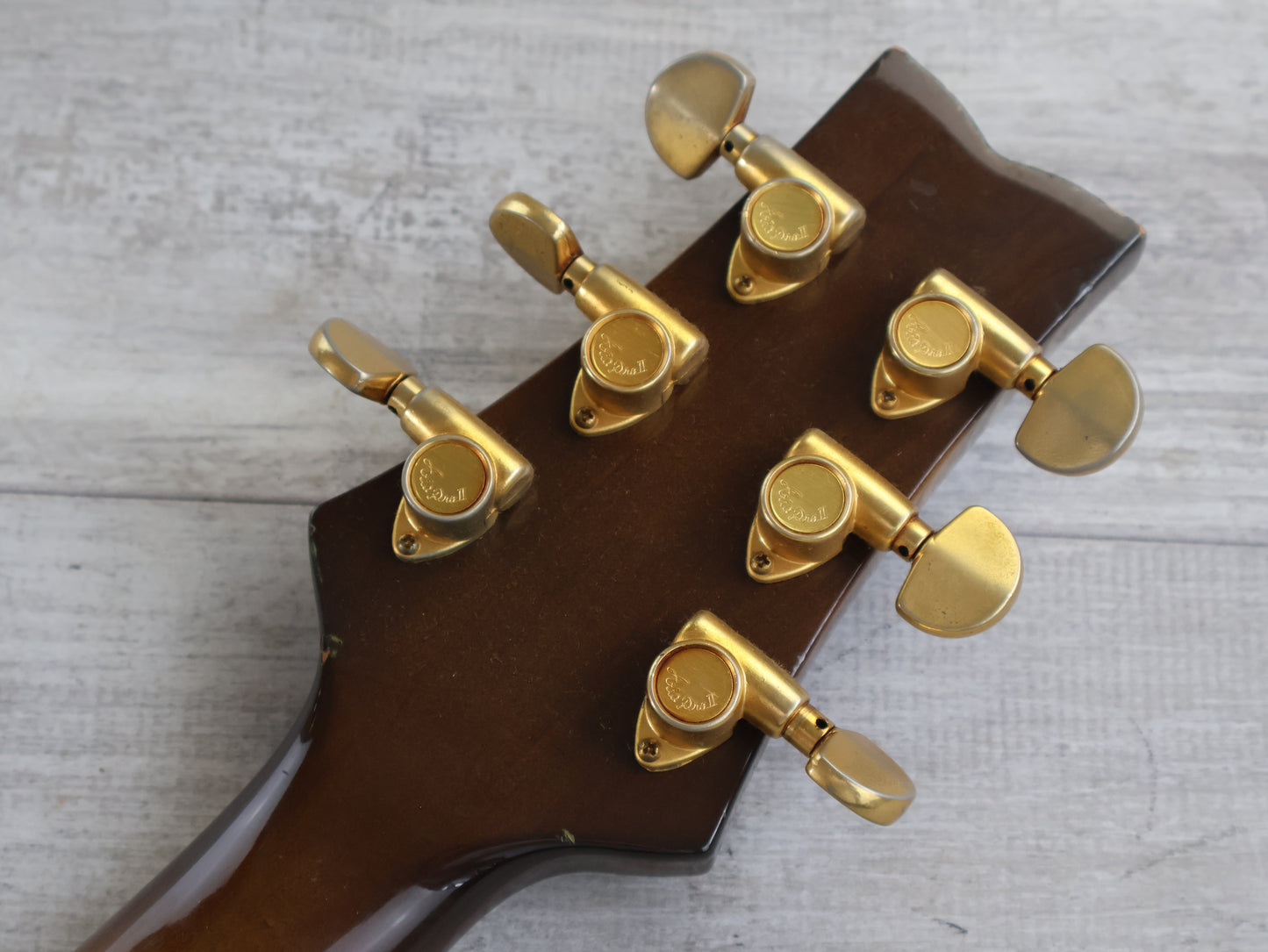 1979 Aria Pro II Japan (Matsumoku) TS-500 Double Cutaway (Oak Shade)