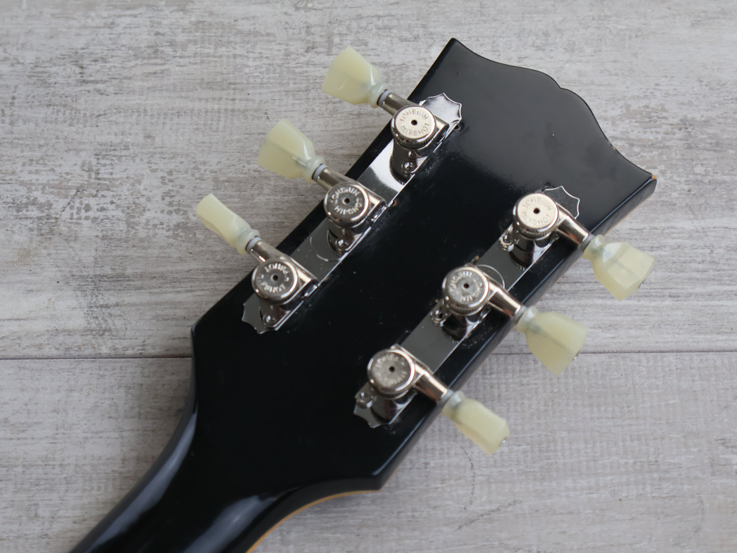 1974 Greco Japan EG-380B Les Paul Custom w/Bareknuckles (Ebony)