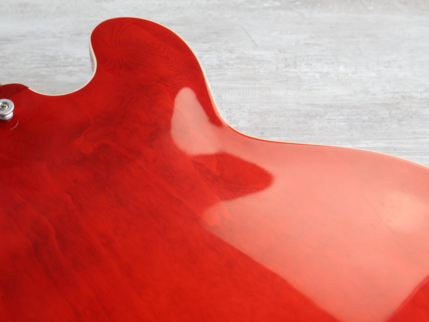 2022 Gibson USA LH Left Handed Dot ES-335 Semi-Hollowbody (Sixties Cherry)