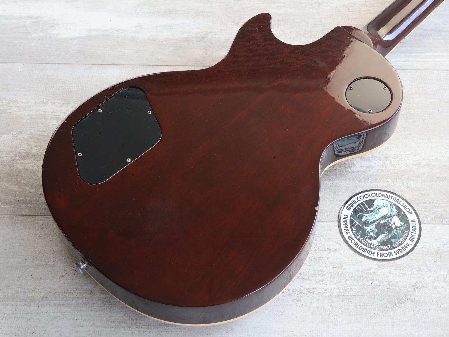 2014 Gibson USA Les Paul Standard Plus - 120th Anniversary Model (AAAA Flame Tobacco Sunburst)