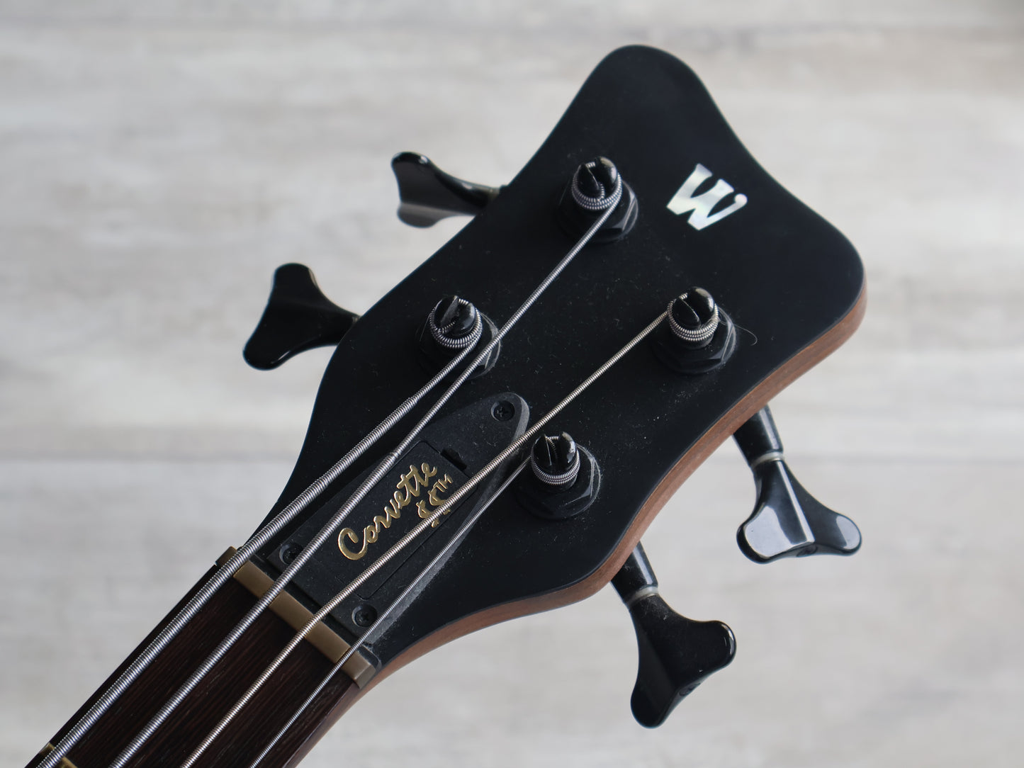 2009 Warwick Germany Corvette "$$" (Double Buck) 4-String Bass (Natural)