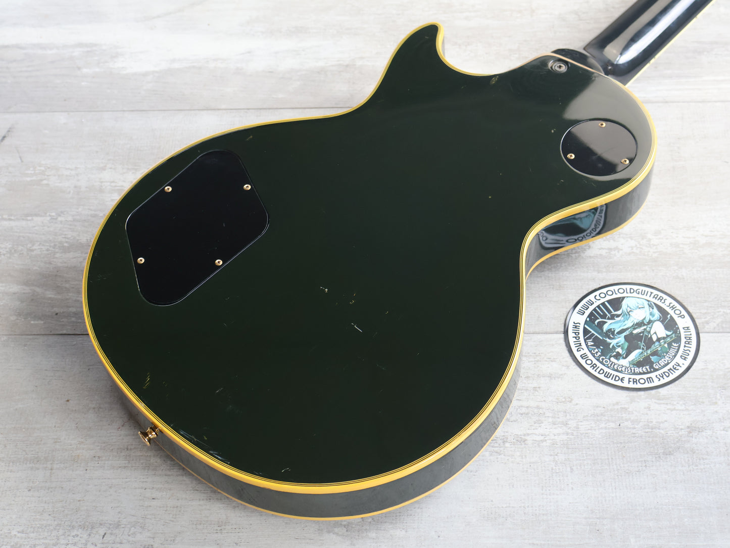 1992 Greco Japan EGC-480 Les Paul Custom (Ebony)