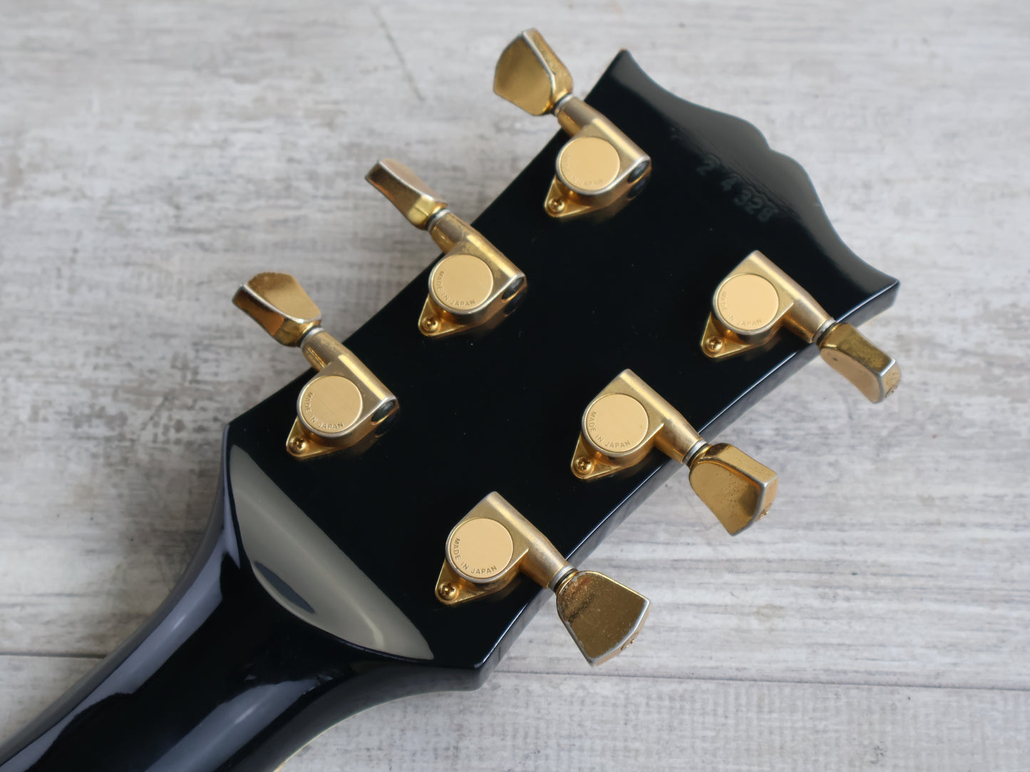 1992 Greco Japan EGC-480 Les Paul Custom (Ebony)
