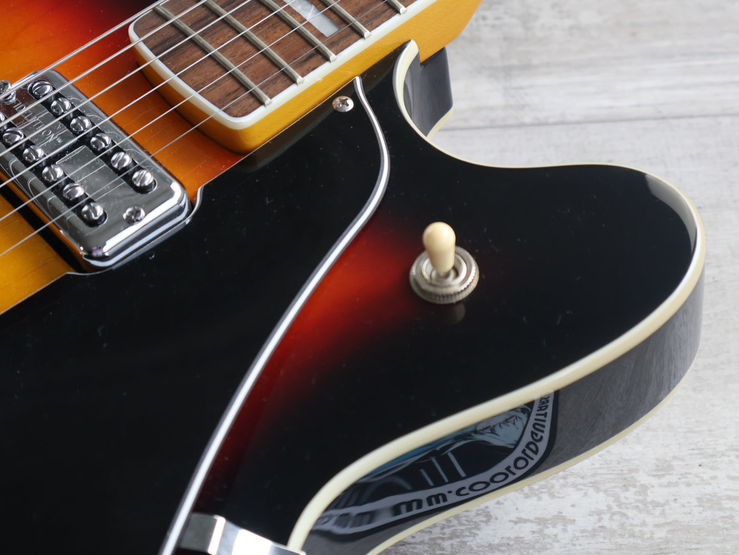 2014 Fender Coronado II Modern Player Series Hollowbody (Sunburst)