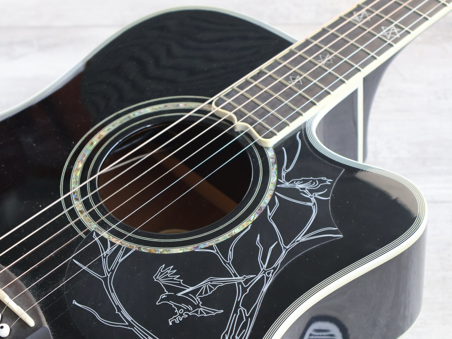 2013 Epiphone "Jane" Dave Navarro Signature Model Acoustic