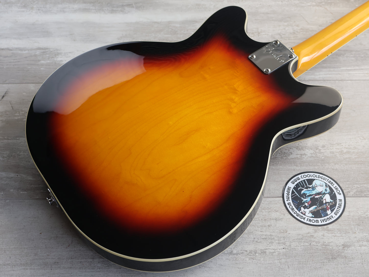 2014 Fender Coronado II Modern Player Series Hollowbody (Sunburst)
