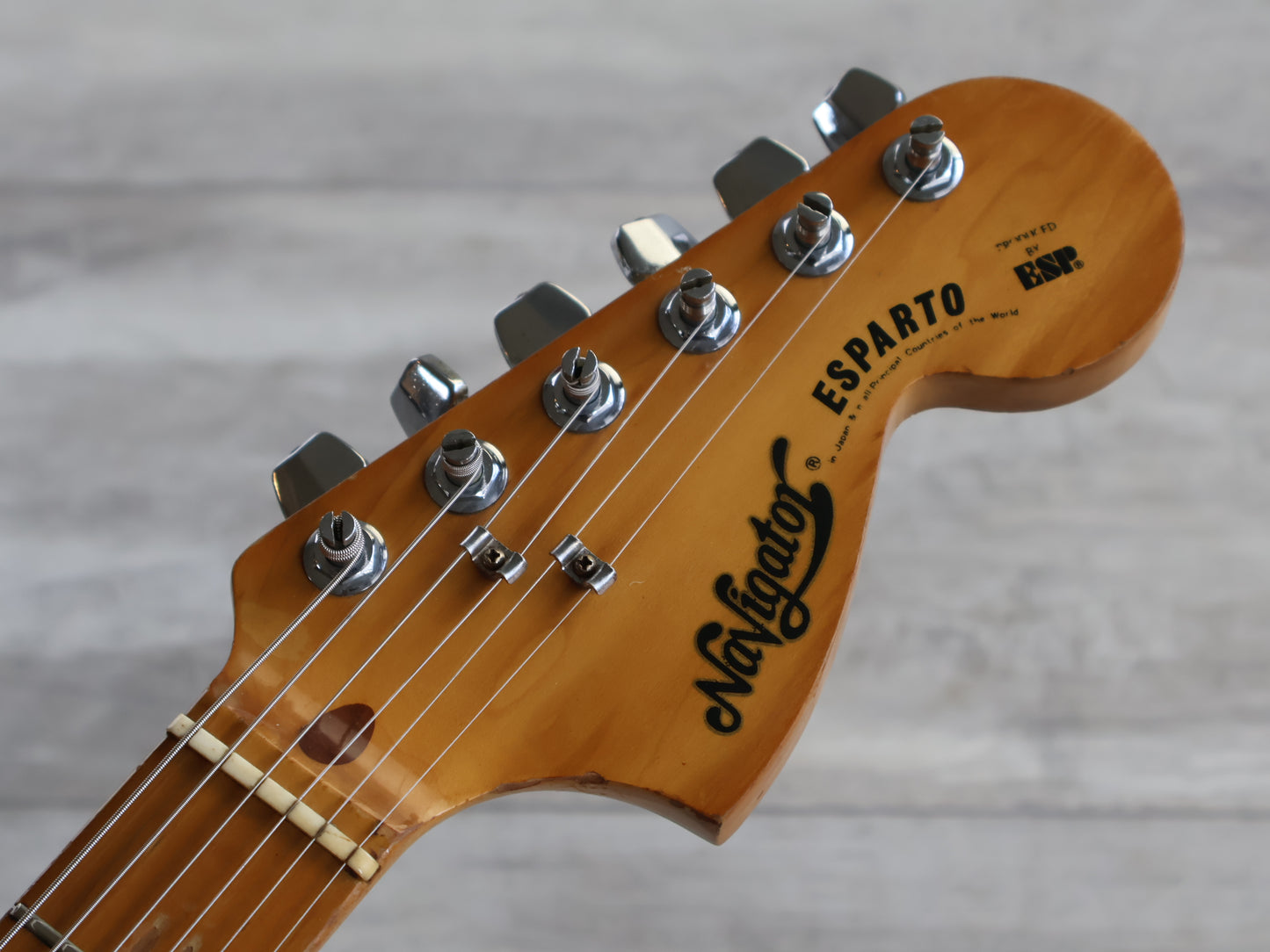 1977 Navigator (by ESP Japan) Esparto SP-01 Stratocaster (Sunburst)