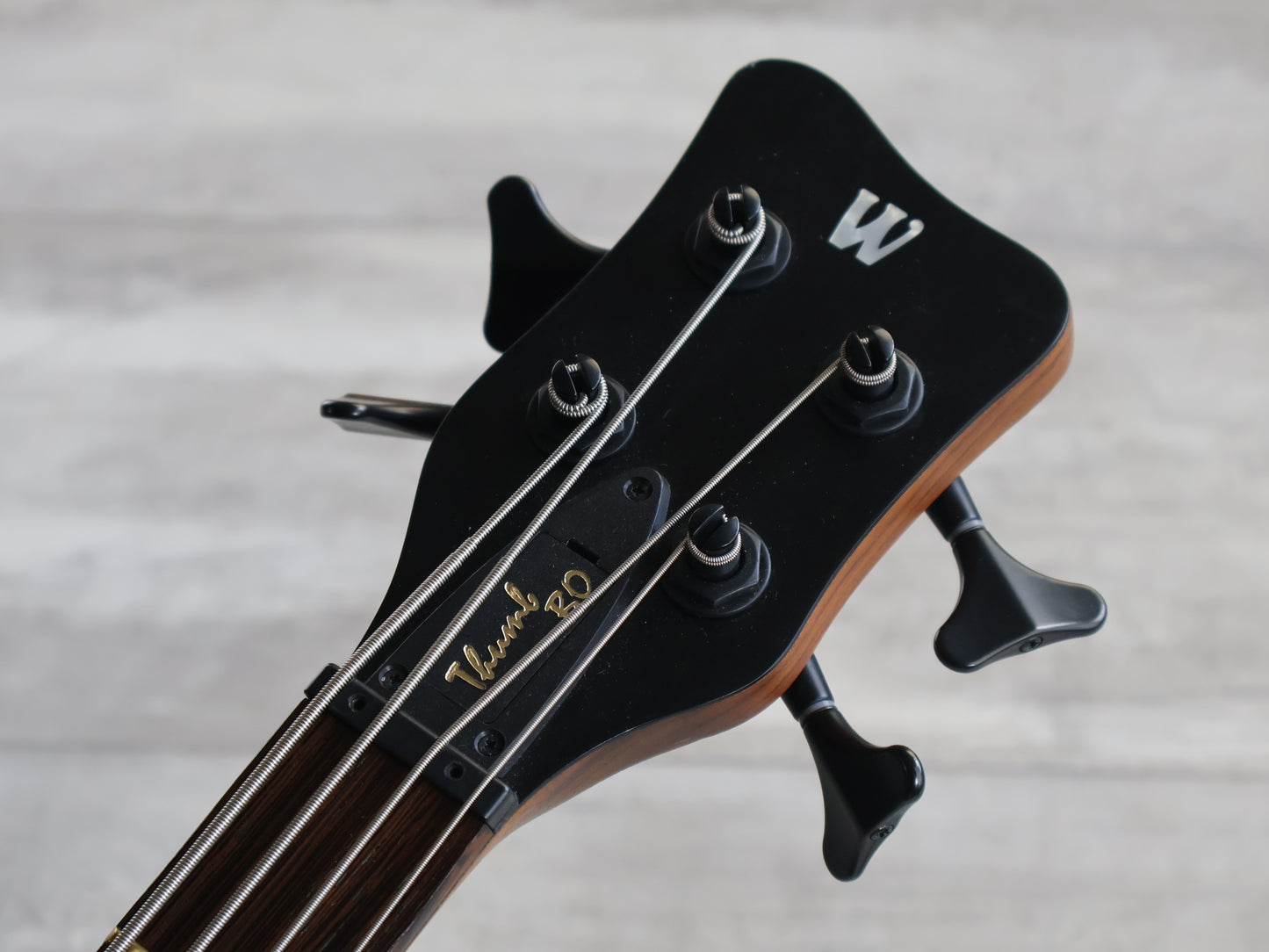 2009 Warwick Germany Thumb BO 4-String Bass (Brown Stain)