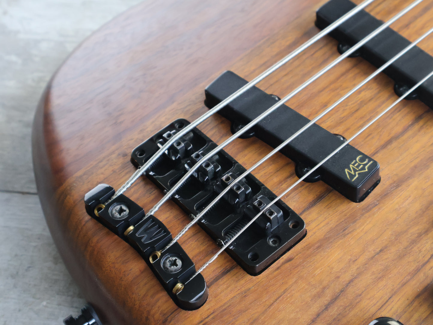 2009 Warwick Germany Thumb BO 4-String Bass (Brown Stain)