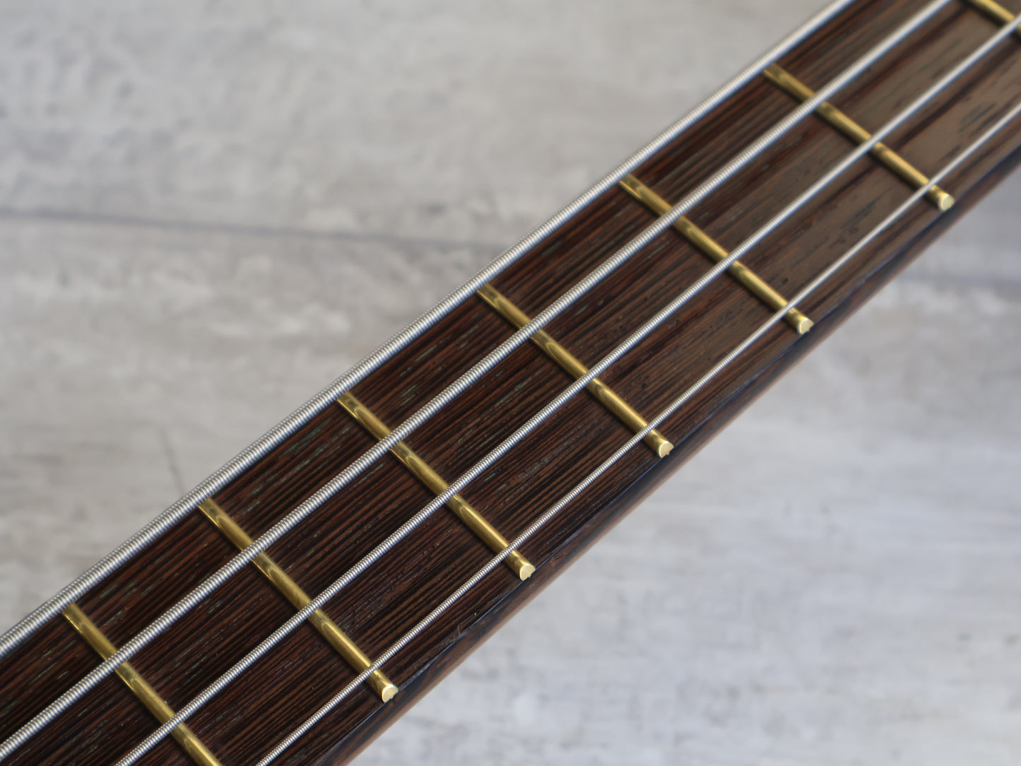 2009 Warwick Germany Thumb BO 4-String Bass (Brown Stain)