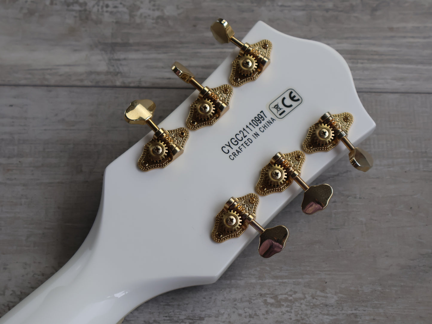 Gretsch G5422GLH Electromatic Classic LH Left Handed Hollow Body Double-Cut (White)