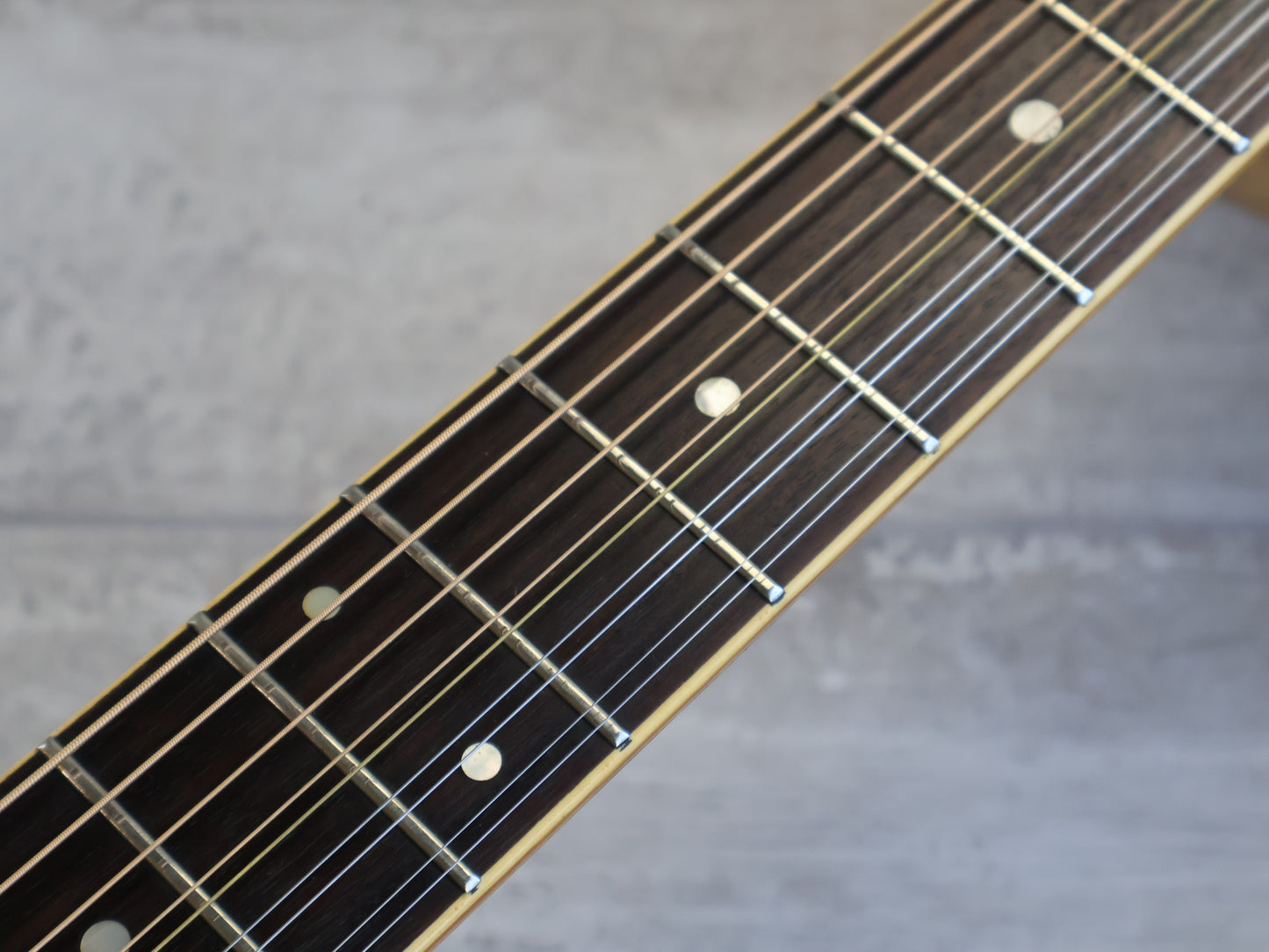 1981 Morris BW-50 Japanese Vintage 9-String Acoustic Dreadnought (Natural)