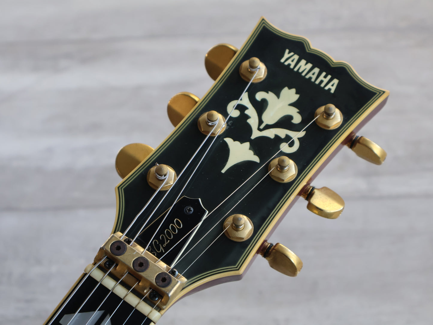 1979 Yamaha Japan SG-2000 Neckthrough Double Cutaway w/Tremolo (Cherry Sunburst)