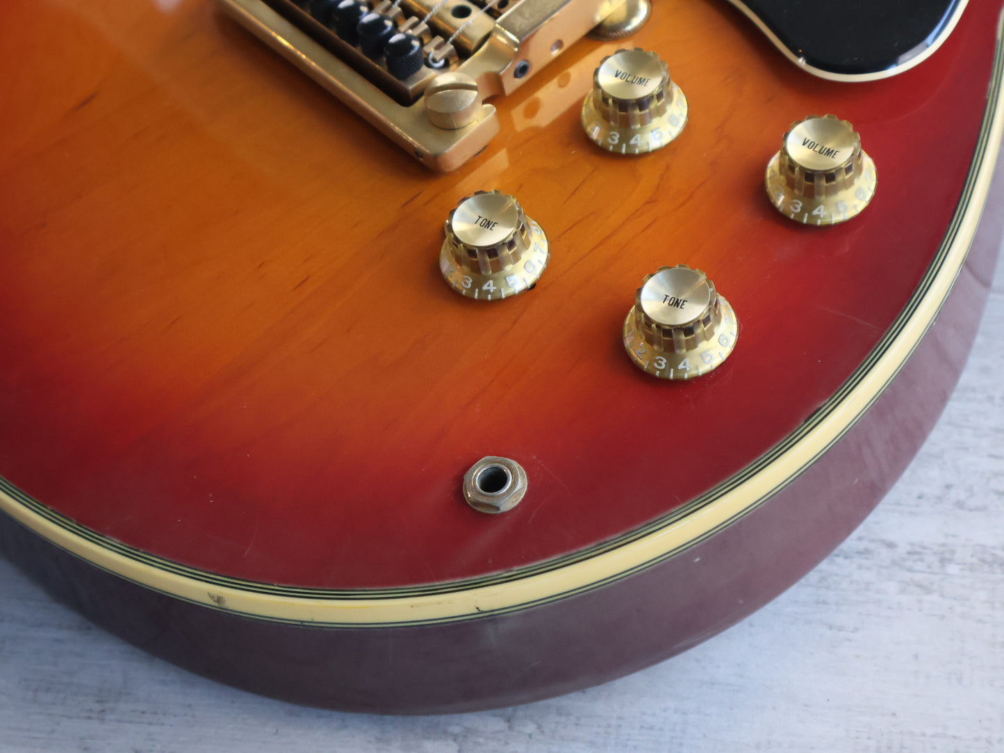 1979 Yamaha Japan SG-2000 Neckthrough Double Cutaway w/Tremolo (Cherry Sunburst)