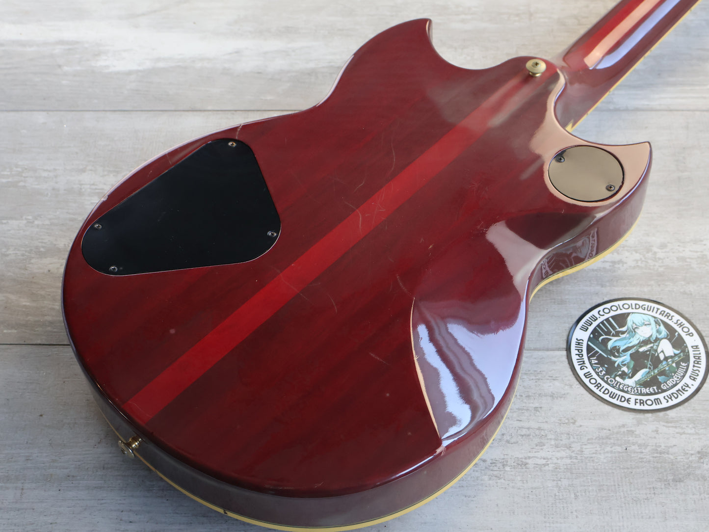 1979 Yamaha Japan SG-2000 Neckthrough Double Cutaway w/Tremolo (Cherry Sunburst)