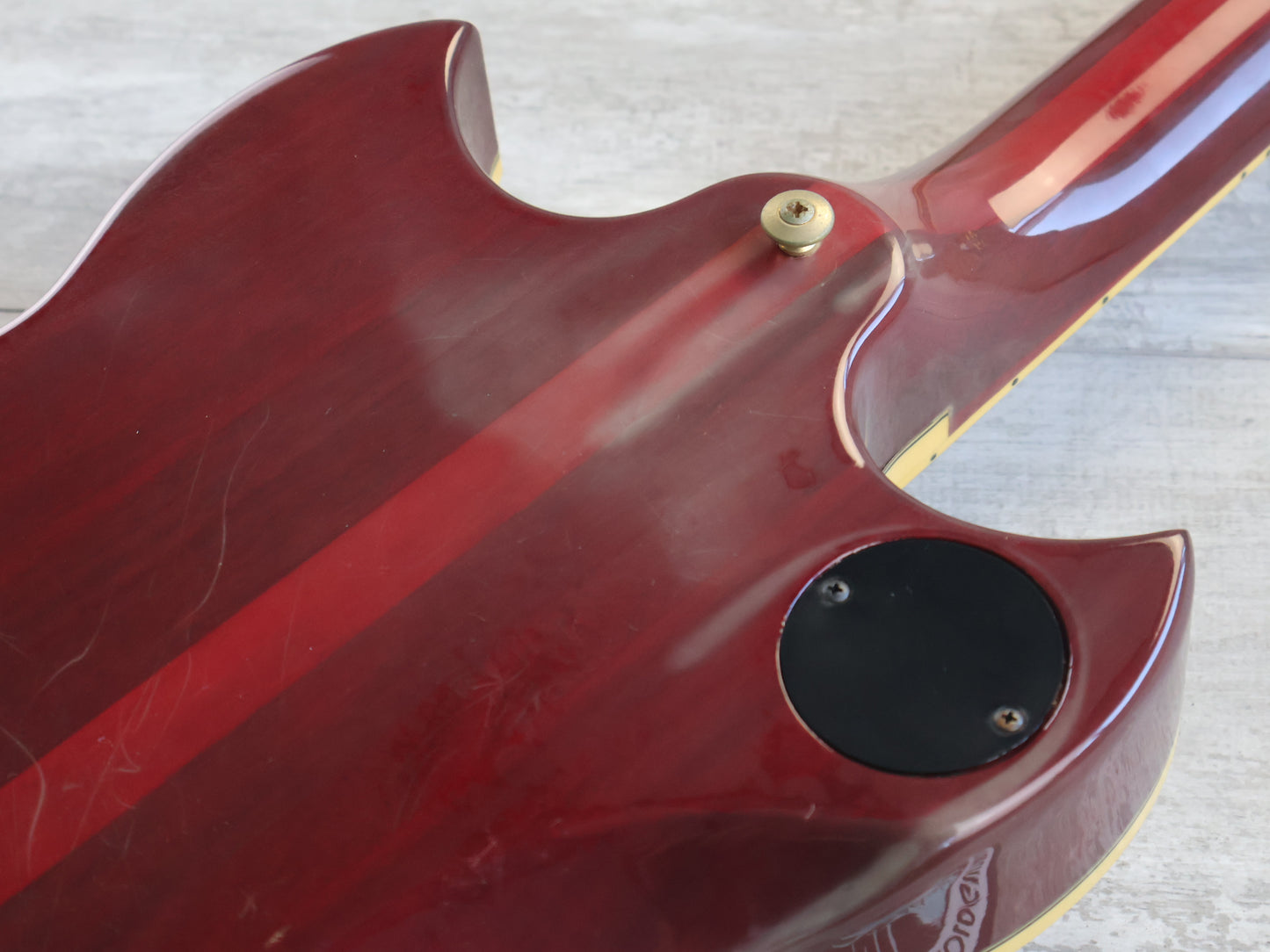 1979 Yamaha Japan SG-2000 Neckthrough Double Cutaway w/Tremolo (Cherry Sunburst)