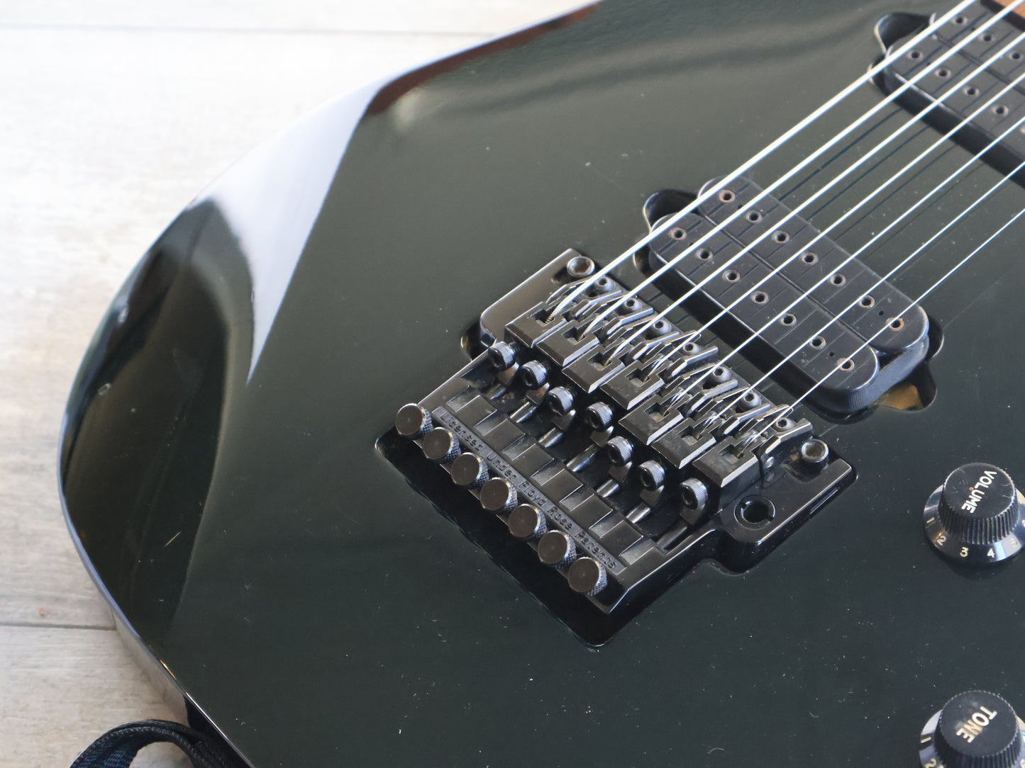 1998 Ibanez Japan RG7620 7-String HH Superstrat (Black)