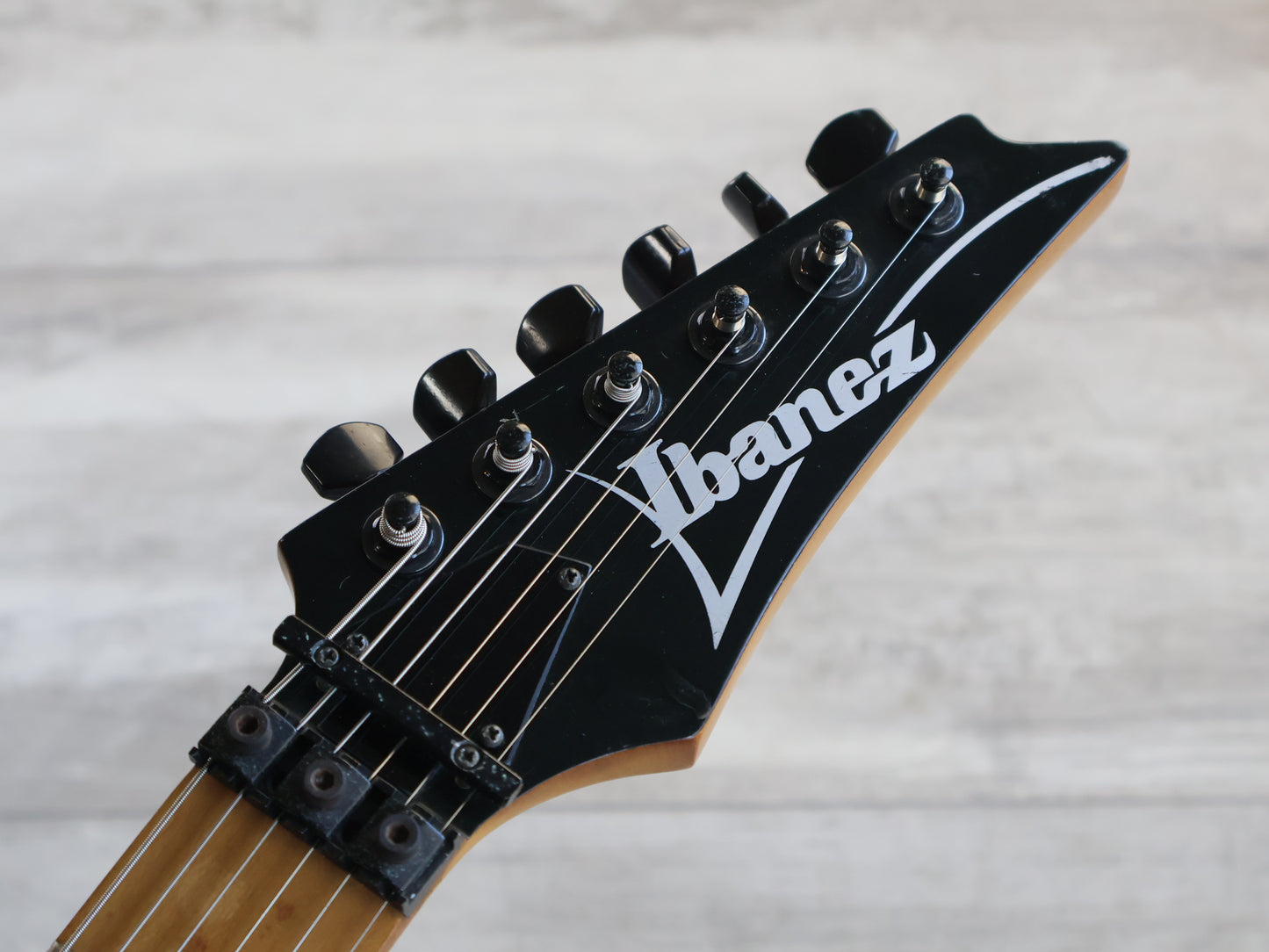 1992 Ibanez Japan RG-550 HSH Superstrat (Black)