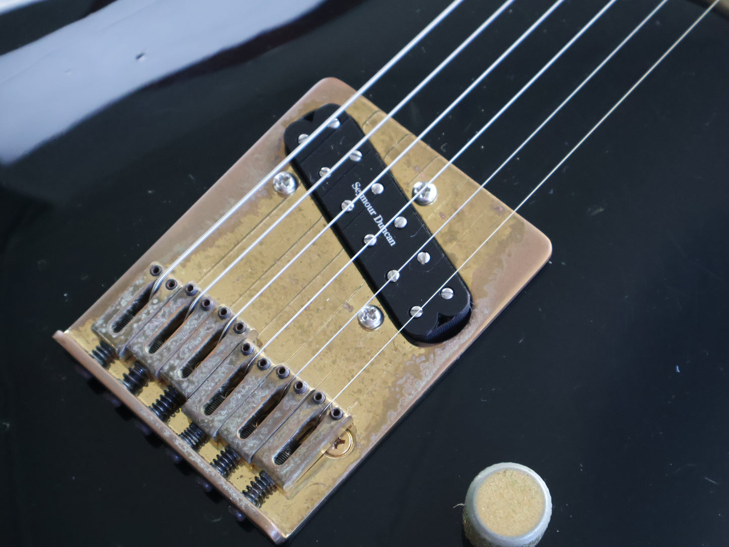 1987 Greco Japan TRS-60 Contemporary Style Telecaster (Gloss Black)