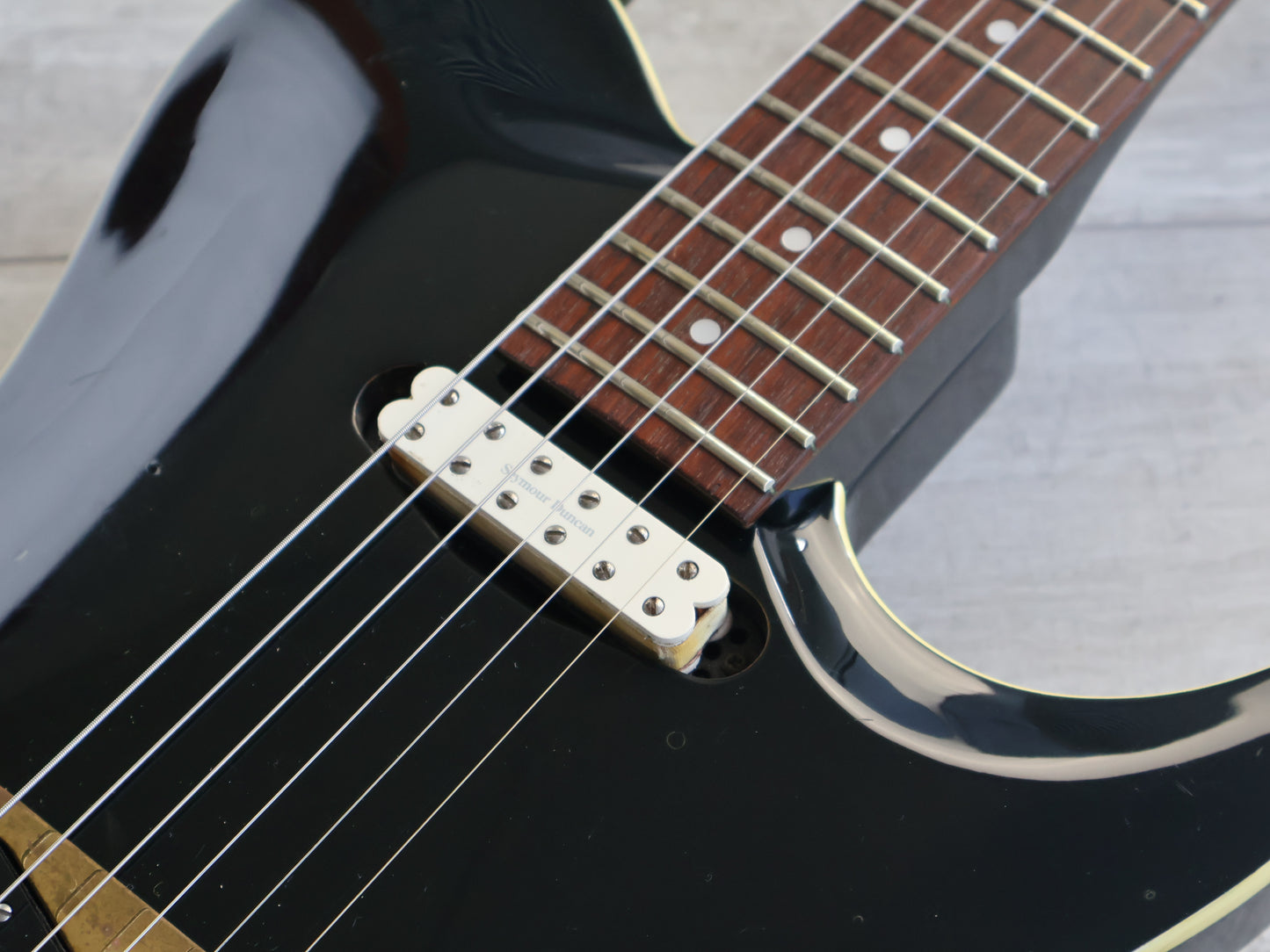1987 Greco Japan TRS-60 Contemporary Style Telecaster (Gloss Black)