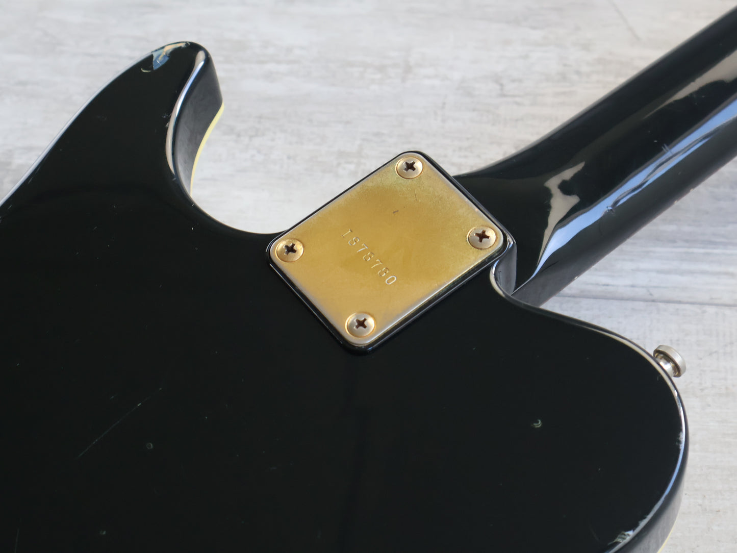1987 Greco Japan TRS-60 Contemporary Style Telecaster (Gloss Black)