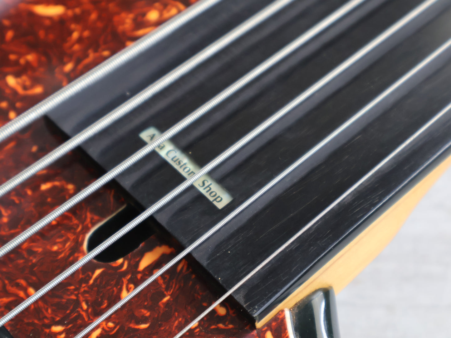 1995 Aria Pro II AVB-SB-06A Steve Bailey Signature 6-String Fretless Bass (Sunburst)