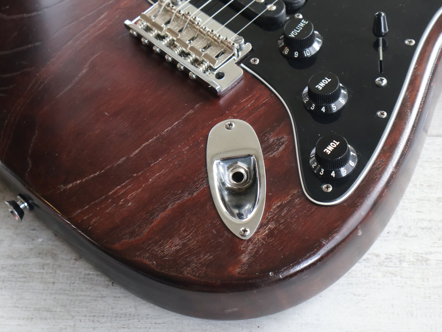 2012 Fender FSR Limited Edition American Standard HSH Stratocaster (Mahogany Stain)