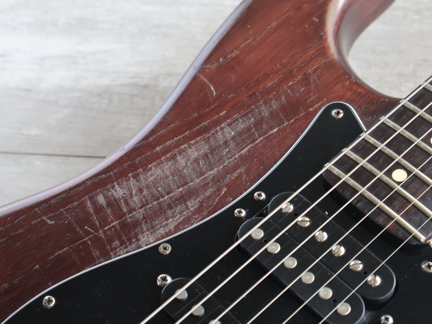 2012 Fender FSR Limited Edition American Standard HSH Stratocaster (Mahogany Stain)