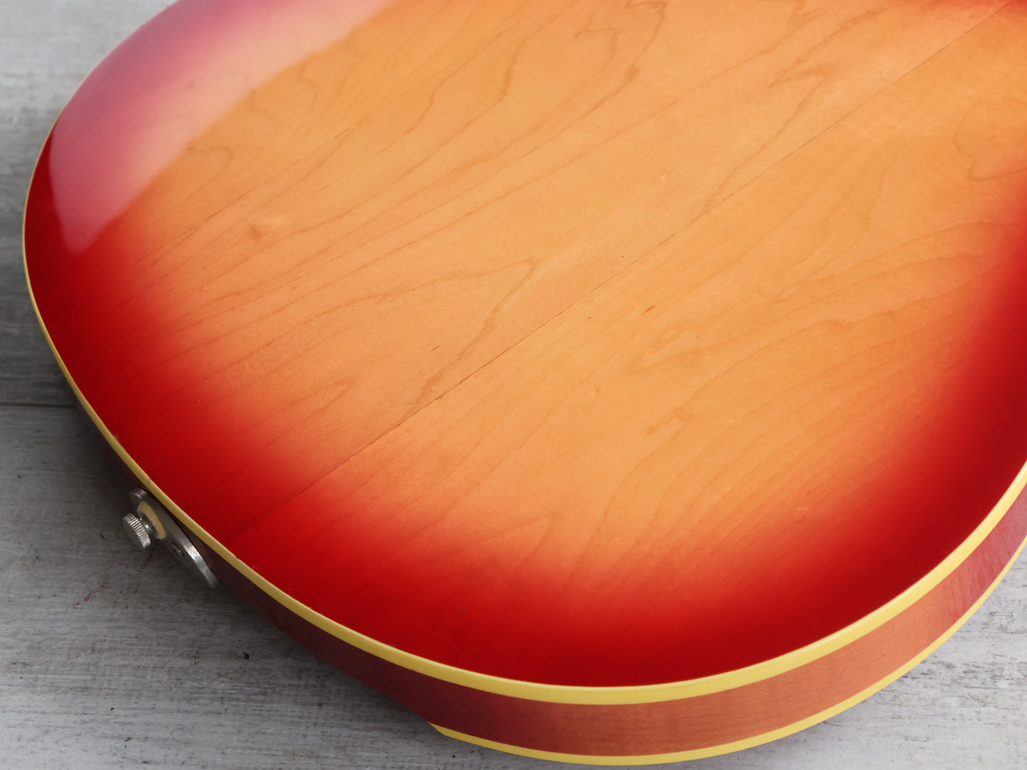 1991 Greco RG-100 Semi Hollowbody Double Cutaway (Fireglo)
