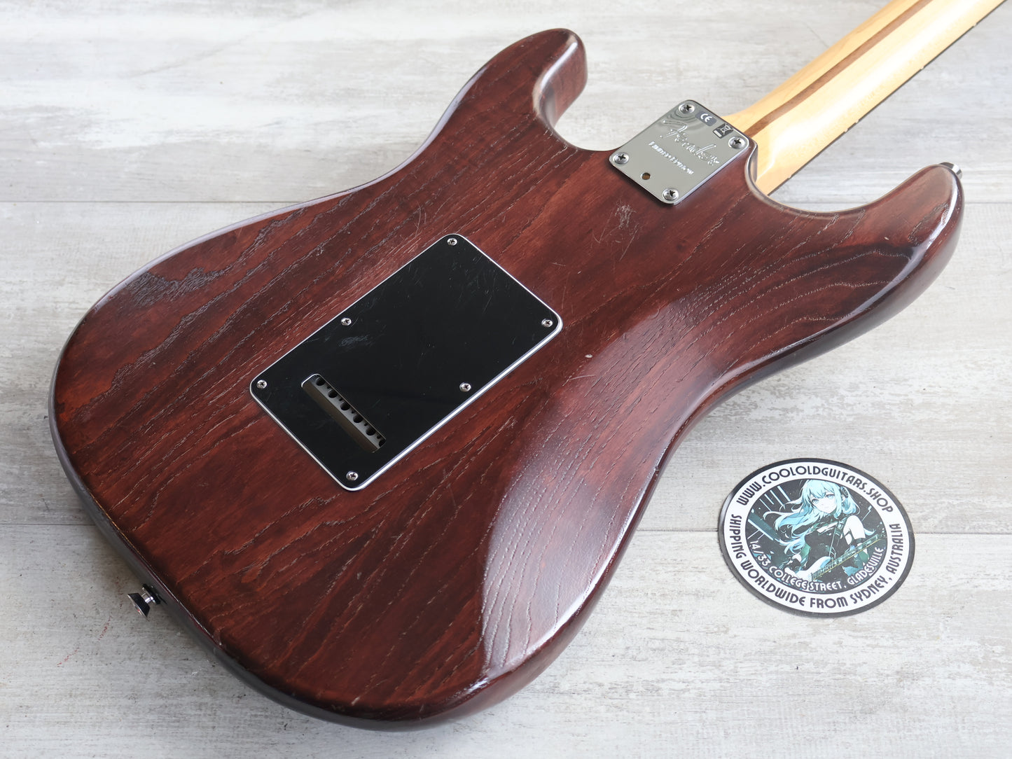 2012 Fender FSR Limited Edition American Standard HSH Stratocaster (Mahogany Stain)