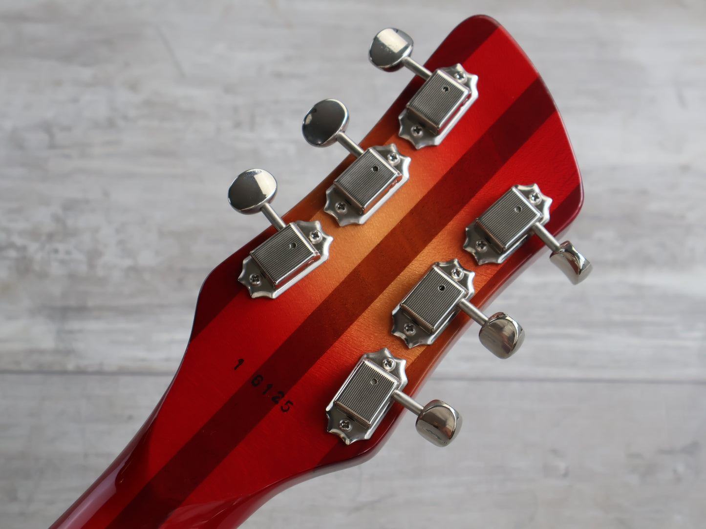 1991 Greco RG-100 Semi Hollowbody Double Cutaway (Fireglo)