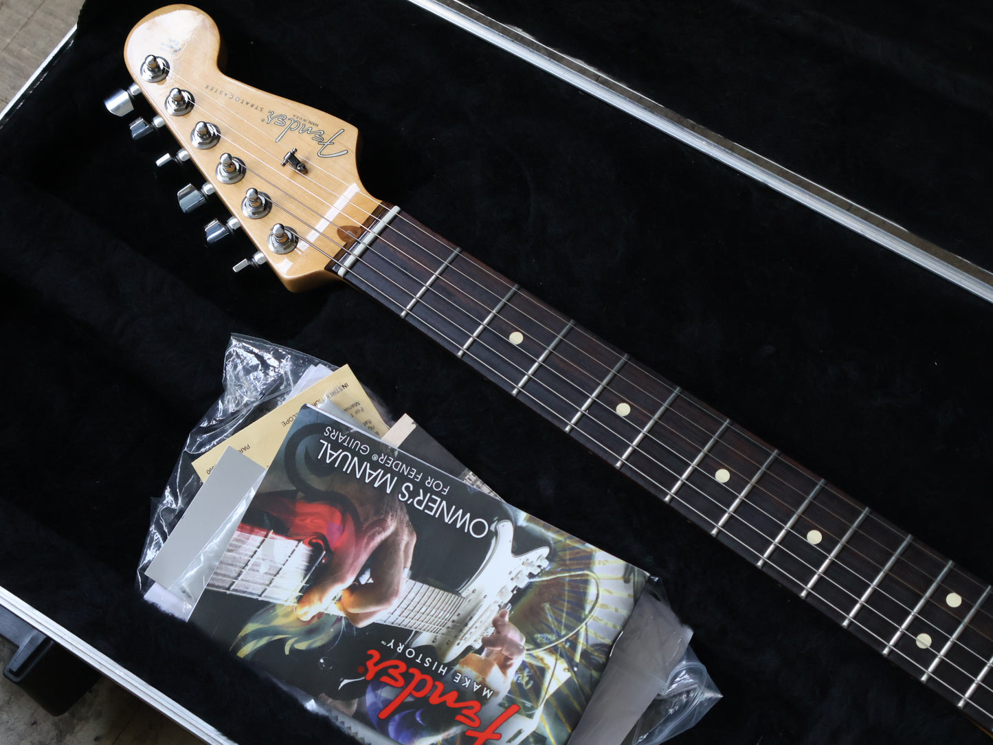 2012 Fender FSR Limited Edition American Standard HSH Stratocaster (Mahogany Stain)