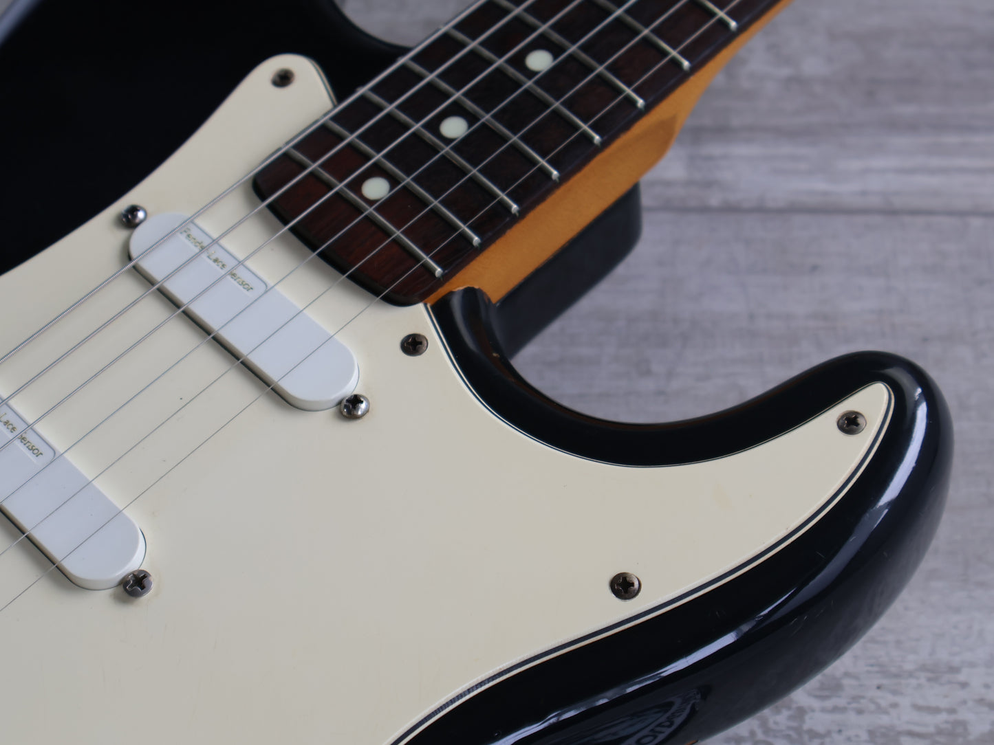 1988 Fender Japan "E Series" Stratocaster w/Hipshot Trilogy Bridge (Black)