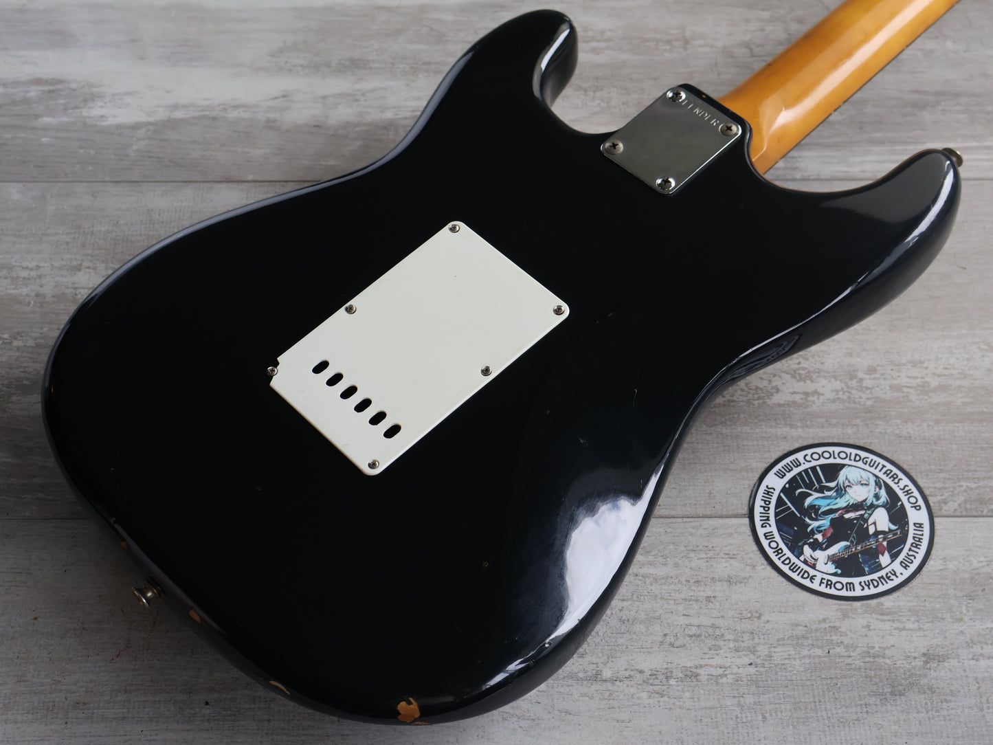 1988 Fender Japan "E Series" Stratocaster w/Hipshot Trilogy Bridge (Black)