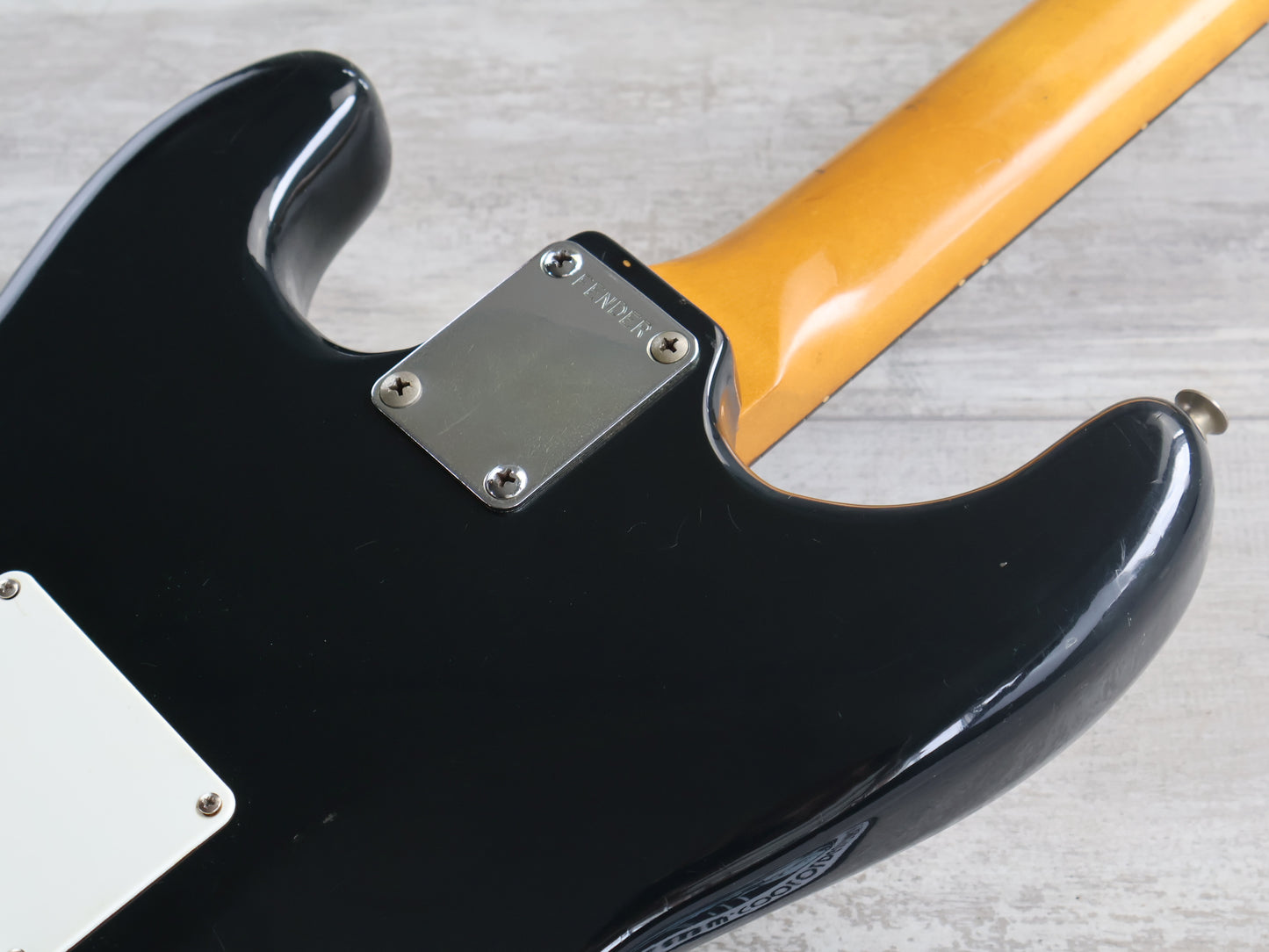1988 Fender Japan "E Series" Stratocaster w/Hipshot Trilogy Bridge (Black)