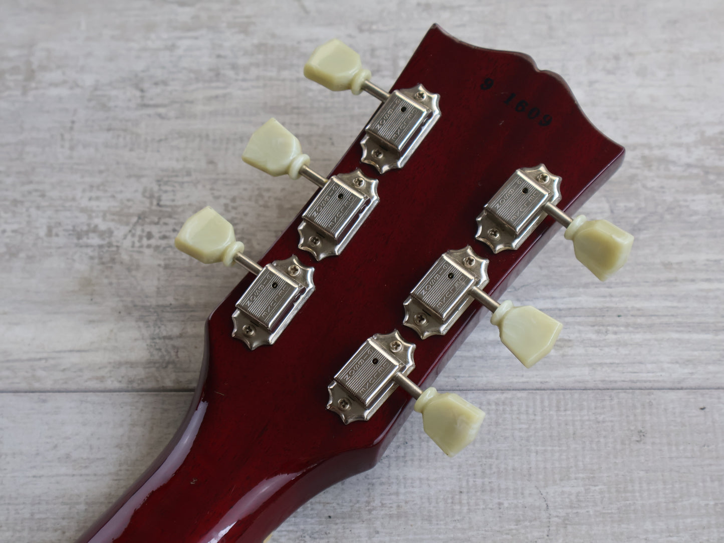 1989 Greco Japan SJR63-60 '63 Reissue SG Junior w/Seymour Duncan (Cherry Red)