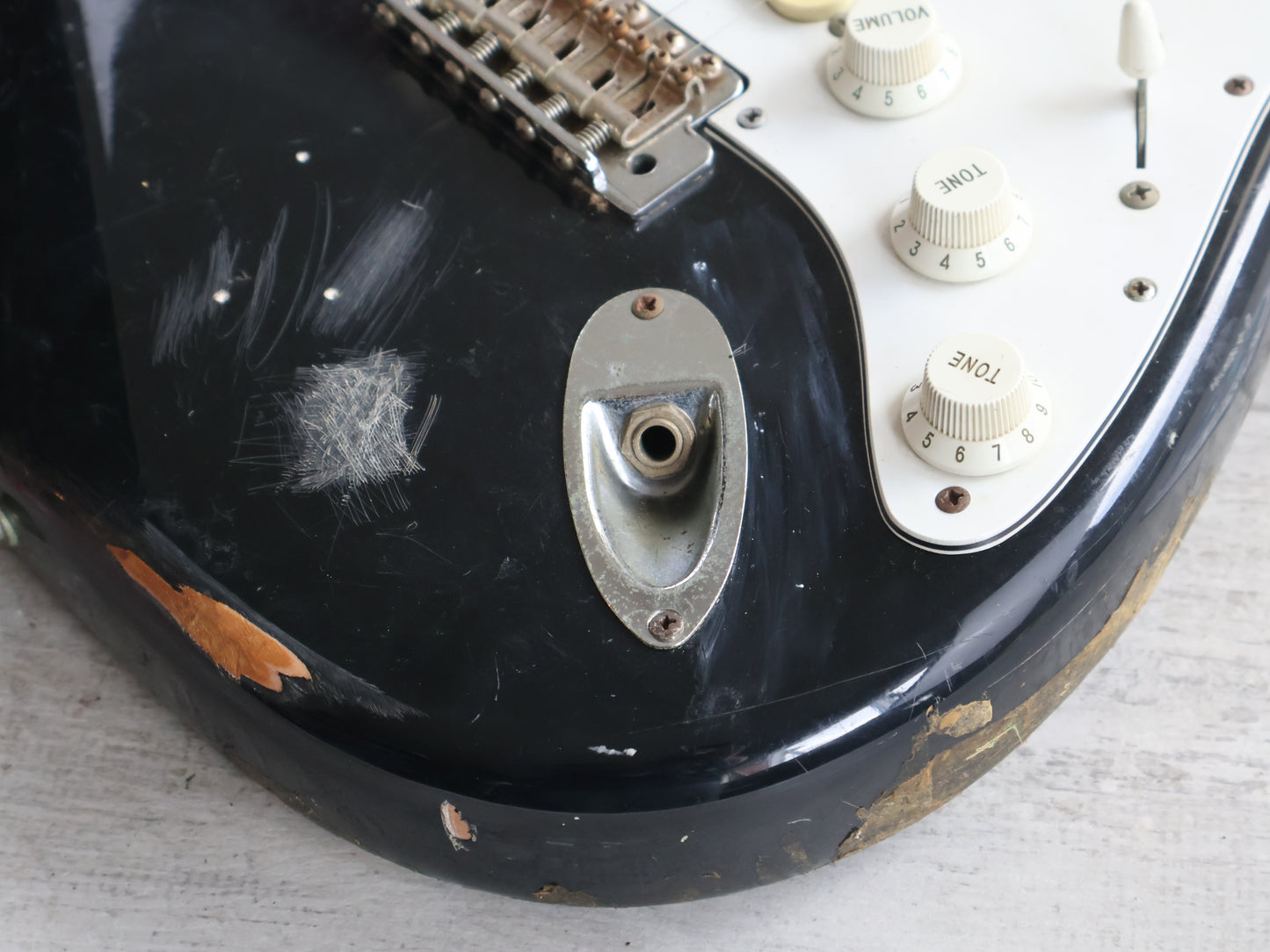 1984 Squier (by Fender Japan) "JV Series" SST-30 Vintage Stratocaster (Black)