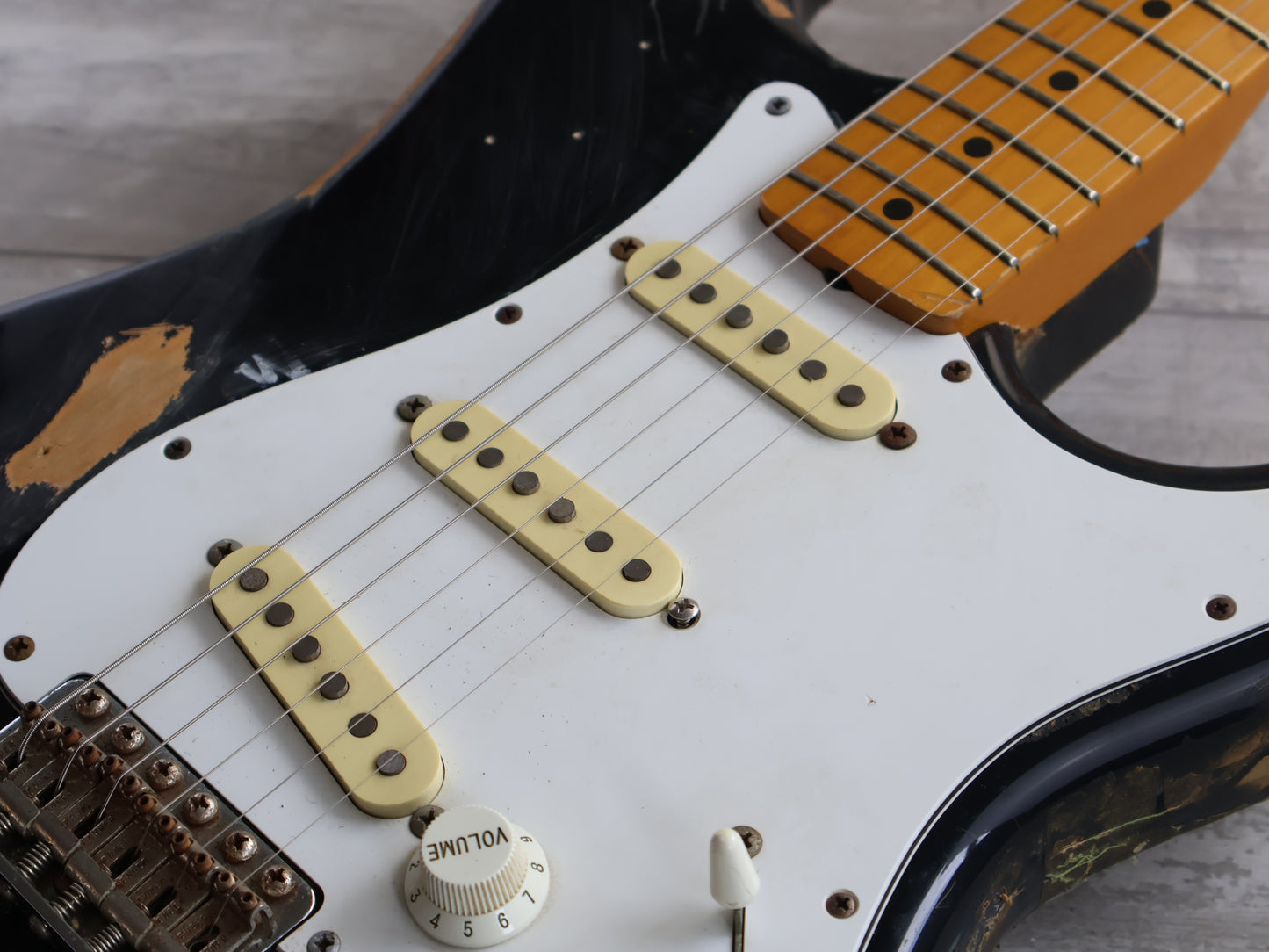 1984 Squier (by Fender Japan) "JV Series" SST-30 Vintage Stratocaster (Black)