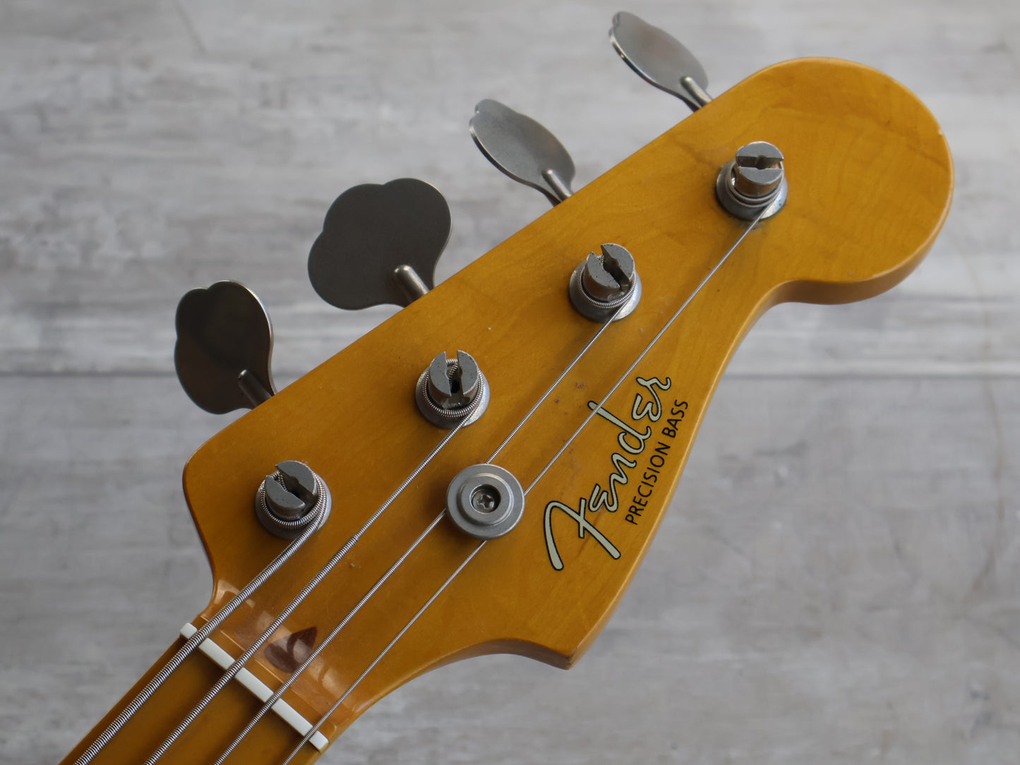 1999 Fender Japan PB57-53 '57 Reissue Precision Bass w/Aguilar Pickup (Brown Sunburst)