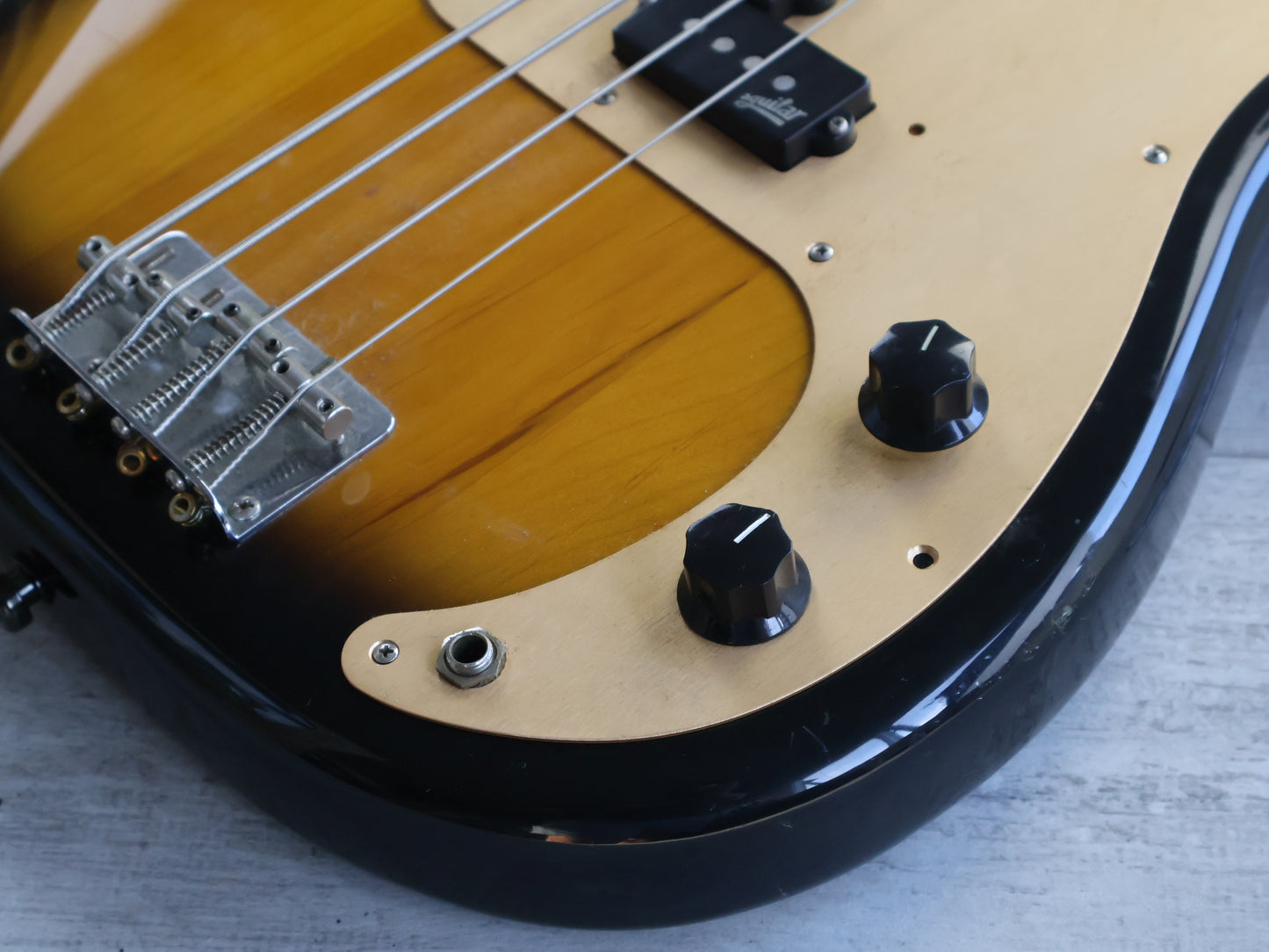 1999 Fender Japan PB57-53 '57 Reissue Precision Bass w/Aguilar Pickup (Brown Sunburst)