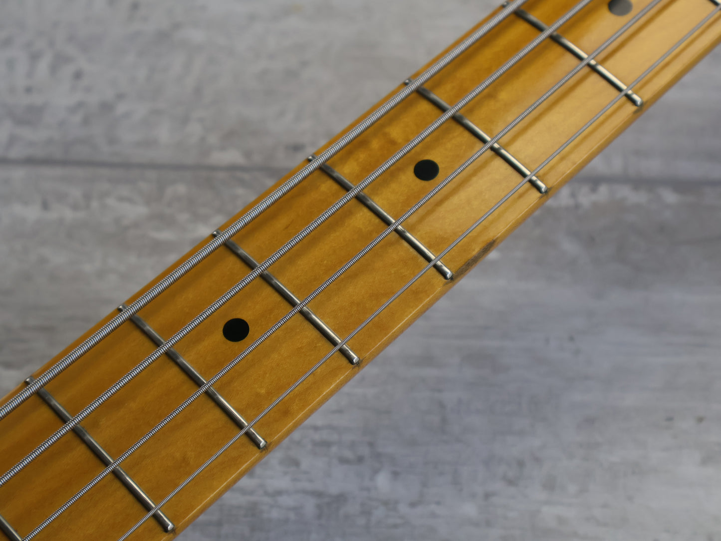 1999 Fender Japan PB57-53 '57 Reissue Precision Bass w/Aguilar Pickup (Brown Sunburst)
