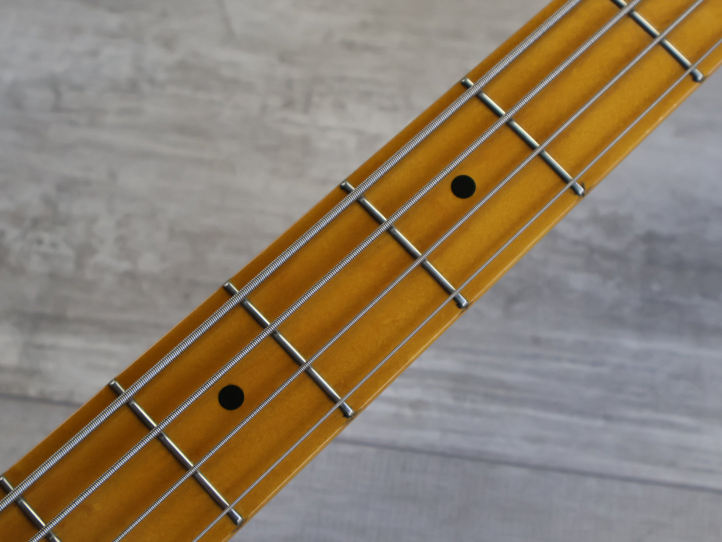 1999 Fender Japan PB57-53 '57 Reissue Precision Bass w/Aguilar Pickup (Brown Sunburst)